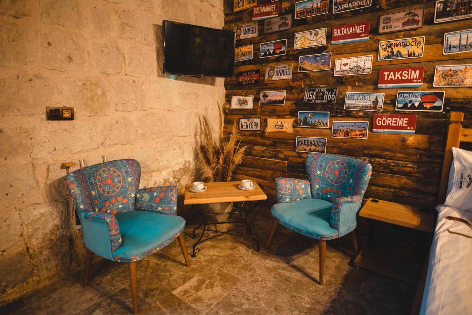 Çavuşin Cave House Acomodação com café da manhã Göreme Exterior foto